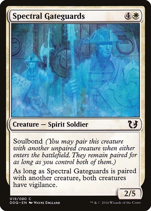 Spectral Gateguards (19) - Duel Decks: Blessed vs. Cursed - Game On