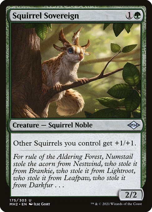 Squirrel Sovereign (175) - Modern Horizons 2 - Game On