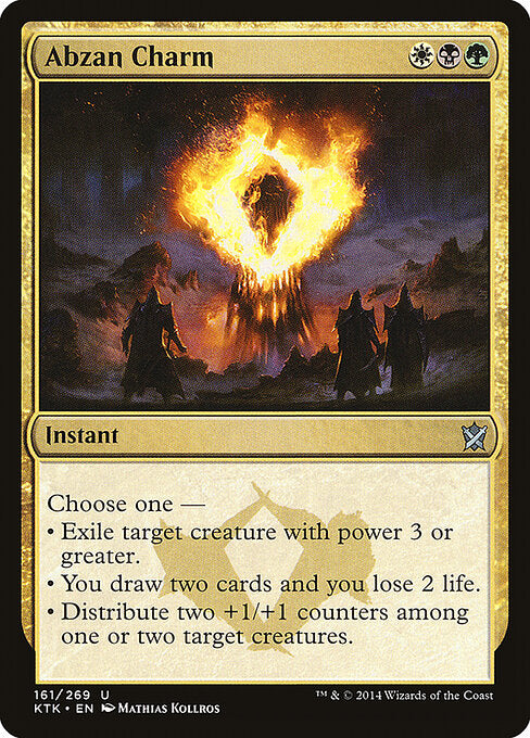 Abzan Charm (161) - Khans of Tarkir - Game On