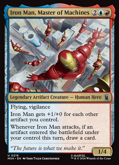 Iron Man, Master of Machines (216) - Marvel Super Heroes - Game On