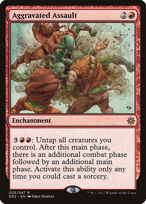 Aggravated Assault (25) - Explorers of Ixalan - Game On