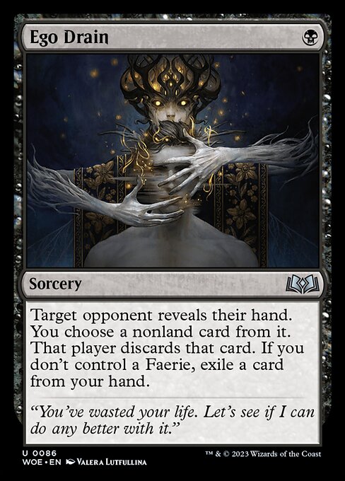 Ego Drain (86) (Foil) - Wilds of Eldraine - Game On