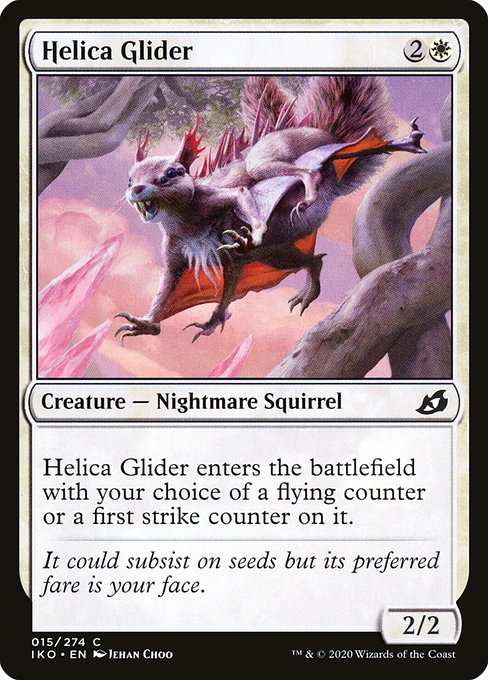 Helica Glider (15) (Foil) - Ikoria: Lair of Behemoths - Game On