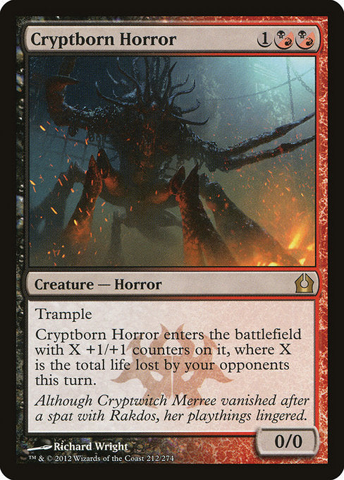 Cryptborn Horror (212) (Foil) - Return to Ravnica - Game On