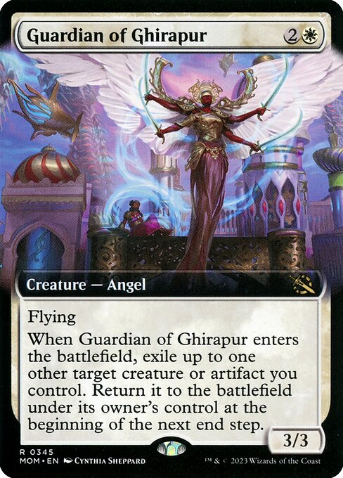 Guardian of Ghirapur (345) - EXTENDED ART - March of the Machine - Game On