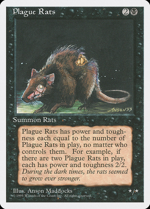 Plague Rats (154) - Fourth Edition - Game On