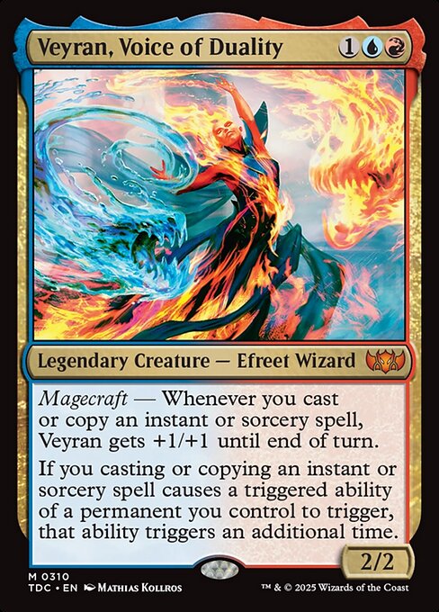 Veyran, Voice of Duality (310) - Tarkir: Dragonstorm Commander - Game On