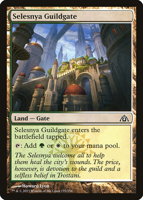 Selesnya Guildgate (155) (Foil) - Dragon's Maze - Game On