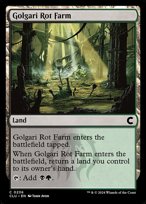 Golgari Rot Farm (236) - Ravnica: Clue Edition - Game On