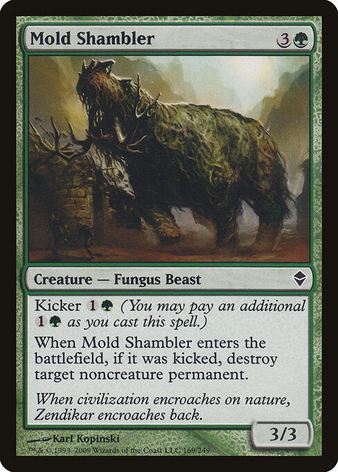 Mold Shambler (169) - Zendikar - Game On