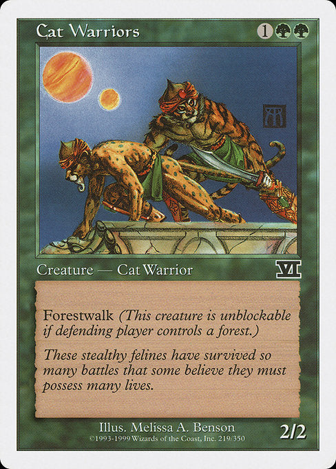 Cat Warriors (219) - Classic Sixth Edition - Game On