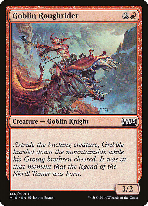 Goblin Roughrider (146) (Foil) - Magic 2015 - Game On