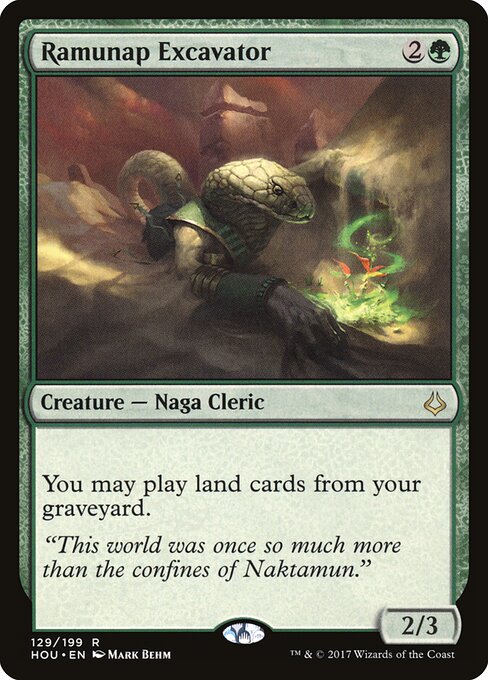 Ramunap Excavator (129) (Foil) - Hour of Devastation - Game On