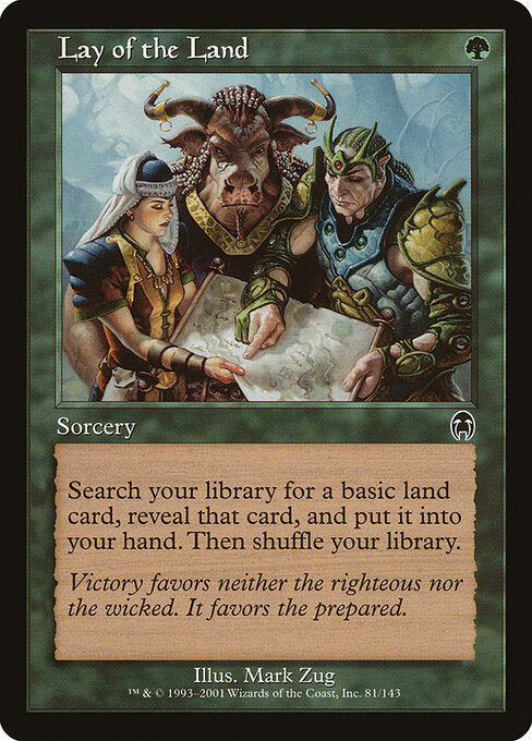 Lay of the Land (81) (Foil) - Apocalypse - Game On