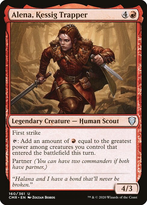Alena, Kessig Trapper (160) - Commander Legends - Game On