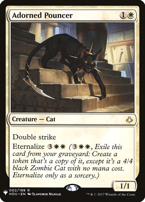 Adorned Pouncer (HOU-2) - The List - Game On