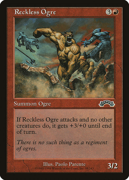 Reckless Ogre (98) - Exodus - Game On