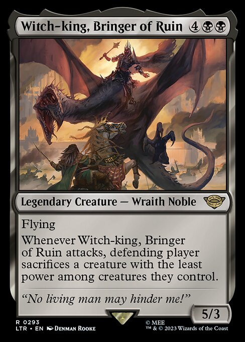 Witch-king, Bringer of Ruin (293) - The Lord of the Rings: Tales of Middle-earth - Game On