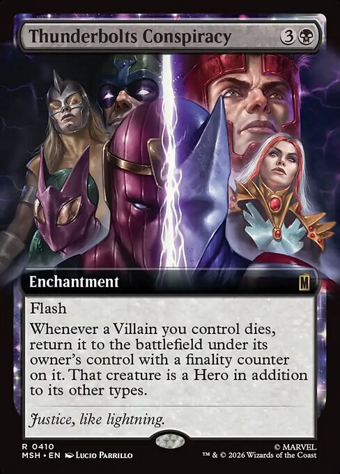 Thunderbolts Conspiracy (410) (Foil) - Marvel Super Heroes - Game On