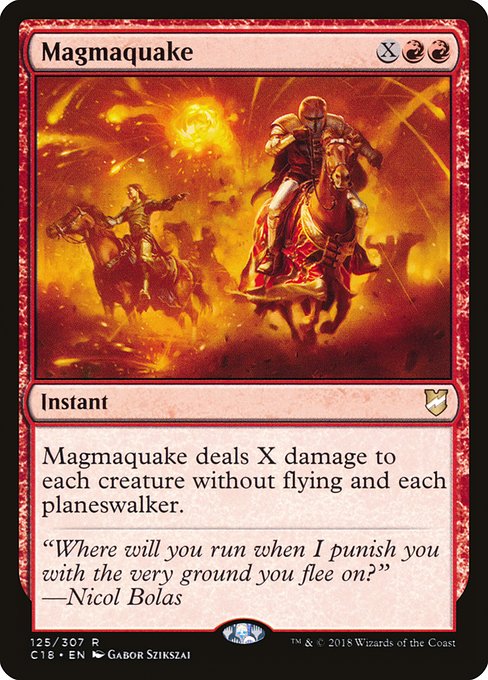 Magmaquake (125) - Commander 2018 - Game On