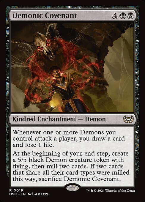 Demonic Covenant (19) - Duskmourn: House of Horror Commander - Game On