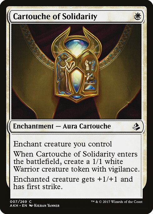 Cartouche of Solidarity (7) - Amonkhet - Game On