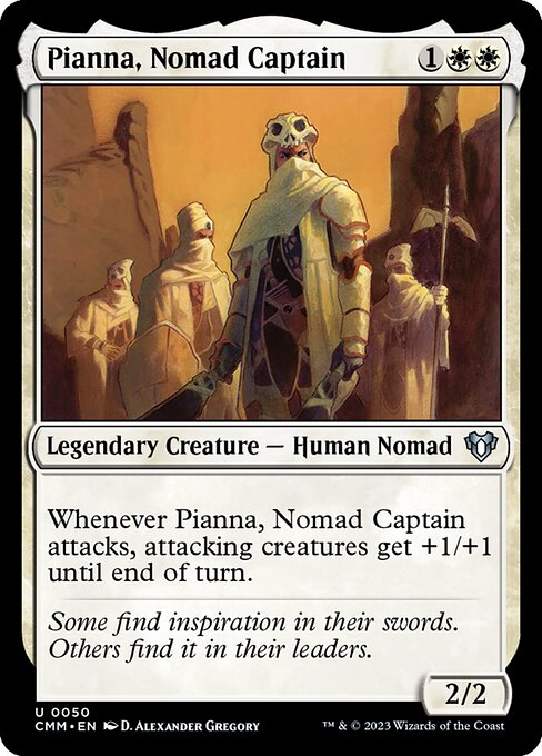 Pianna, Nomad Captain (50) (Foil) - Commander Masters - Game On