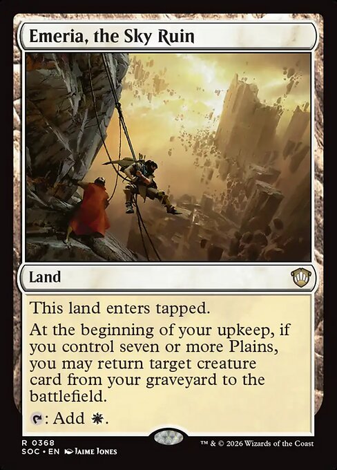 Emeria, the Sky Ruin (368) - Secrets of Strixhaven Commander - Game On