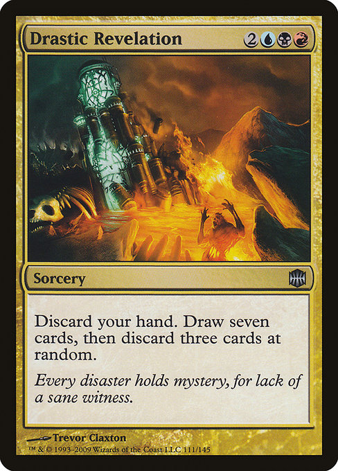 Drastic Revelation (111) (Foil) - Alara Reborn - Game On