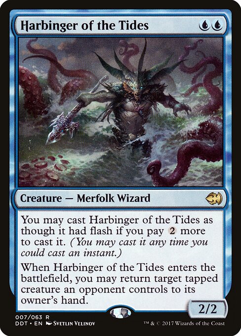 Harbinger of the Tides (7) - Duel Decks: Merfolk vs. Goblins - Game On