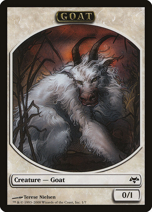 Goat (1) - FULL ART - Eventide Tokens - Game On