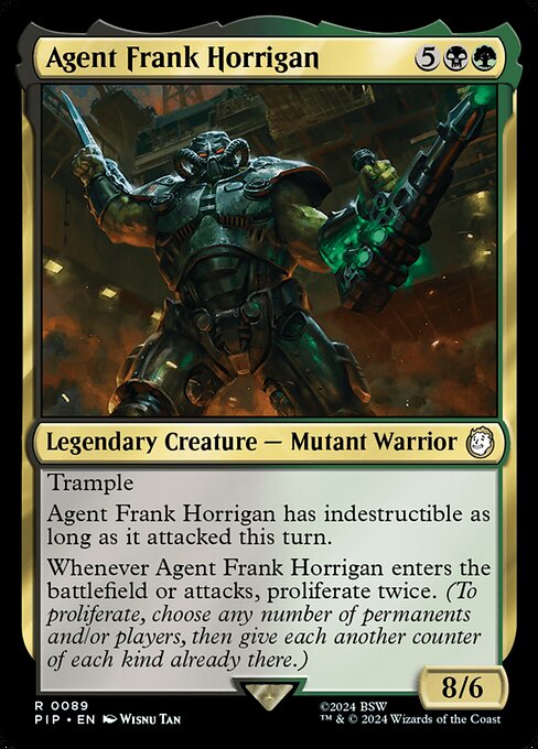 Agent Frank Horrigan (89) - Fallout - Game On