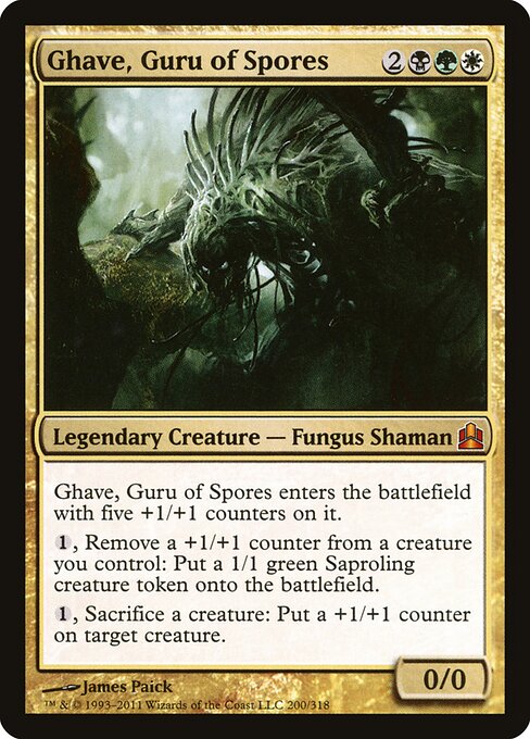Ghave, Guru of Spores (200) - Commander 2011 - Game On