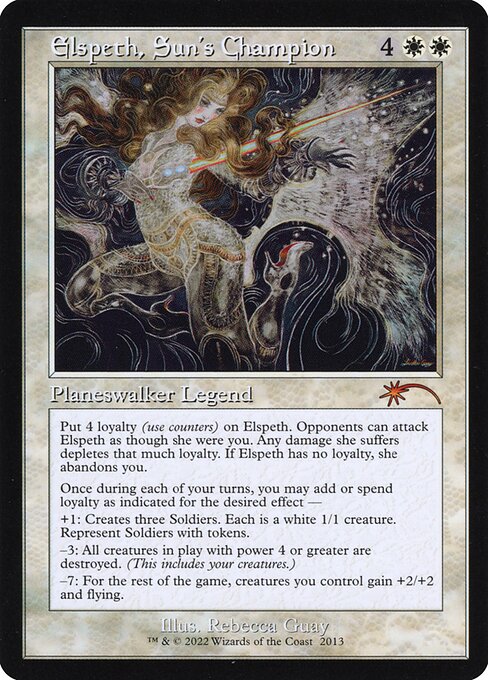 Elspeth, Sun's Champion (2013) (Foil) - Secret Lair 30th Anniversary Countdown Kit - Game On