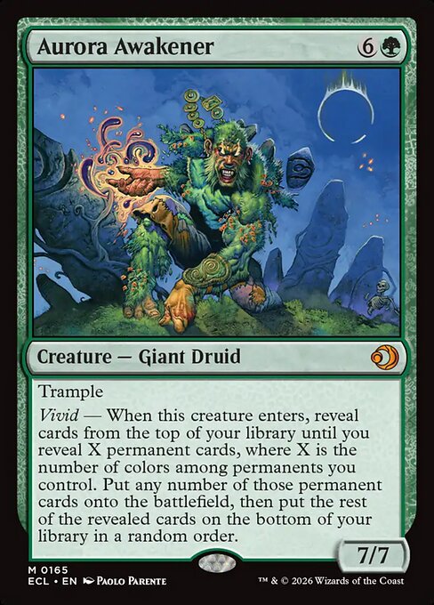 Aurora Awakener (165) (Foil) - Lorwyn Eclipsed - Game On