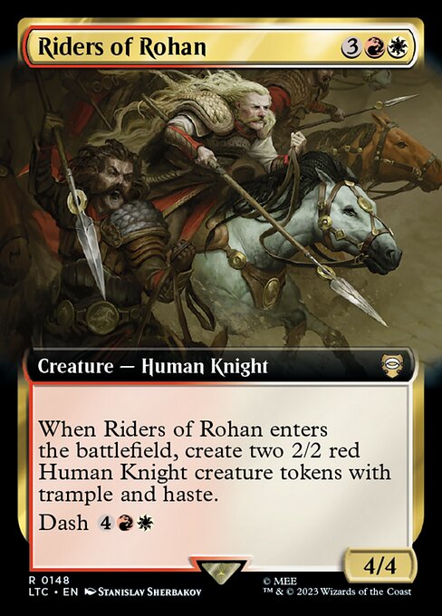 Riders of Rohan (148) - EXTENDED ART - Tales of Middle-earth Commander - Game On