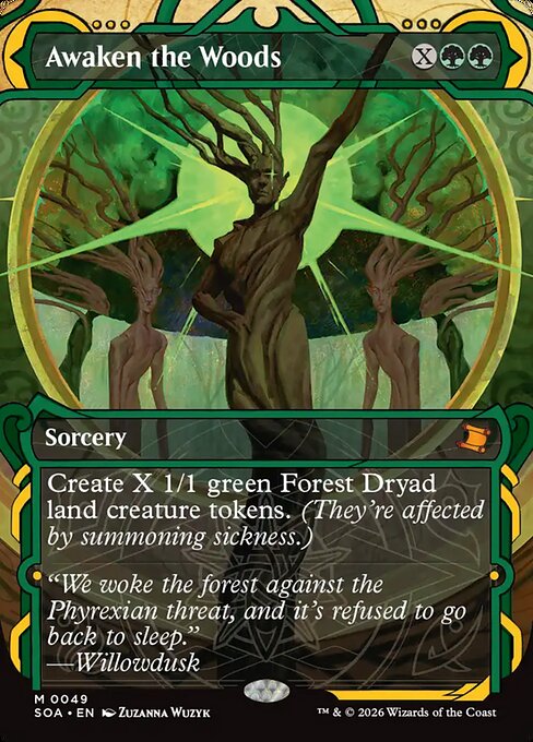 Awaken the Woods (49) - BORDERLESS - Secrets of Strixhaven Mystical Archive - Game On