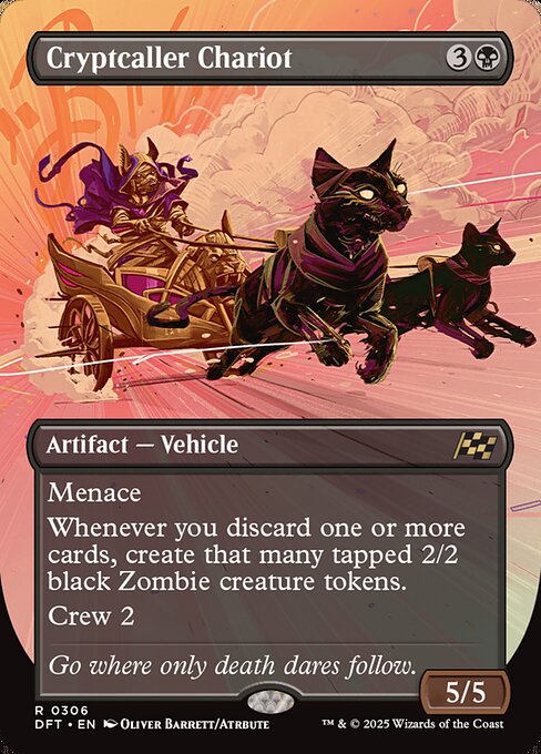 Cryptcaller Chariot (306) - BORDERLESS - Aetherdrift - Game On