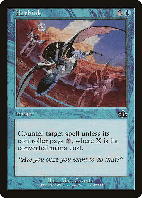 Rethink (42) (Foil) - Prophecy - Game On
