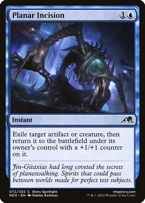 Planar Incision (72) (Foil) - Kamigawa: Neon Dynasty - Game On