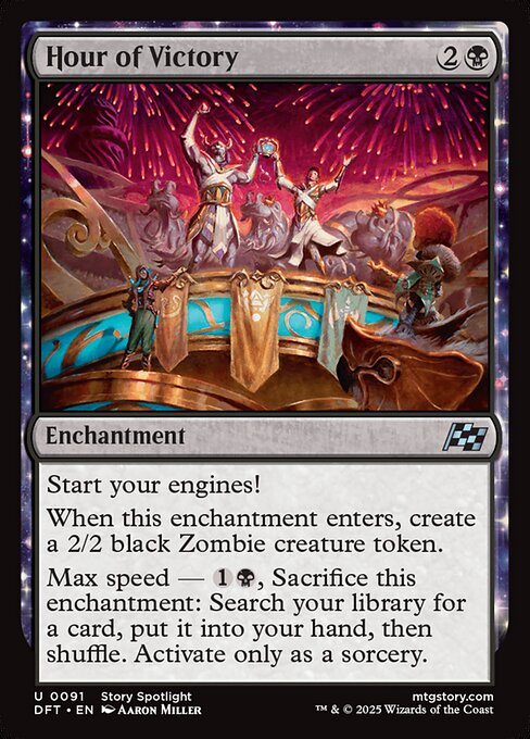 Hour of Victory (91) (Foil) - Aetherdrift - Game On