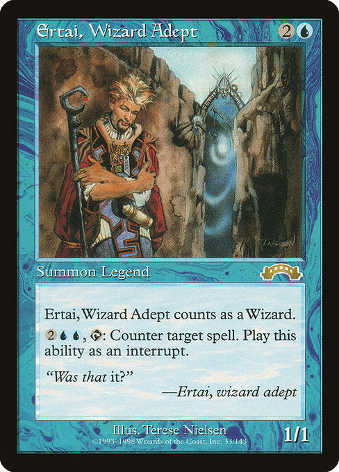 Ertai, Wizard Adept (33) - Exodus - Game On