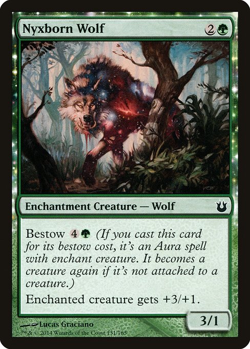 Nyxborn Wolf (131) (Foil) - Born of the Gods - Game On