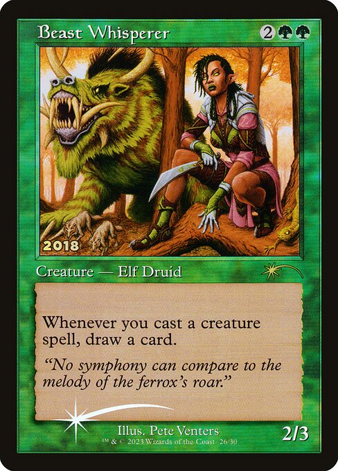 Beast Whisperer (26) (Foil) - 30th Anniversary Play Promos - Game On
