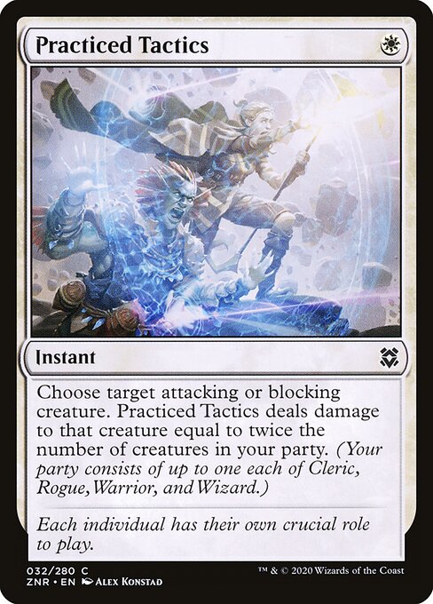 Practiced Tactics (32) (Foil) - Zendikar Rising - Game On