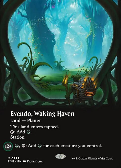 Evendo, Waking Haven (279) - BORDERLESS - FULL ART - Edge of Eternities - Game On