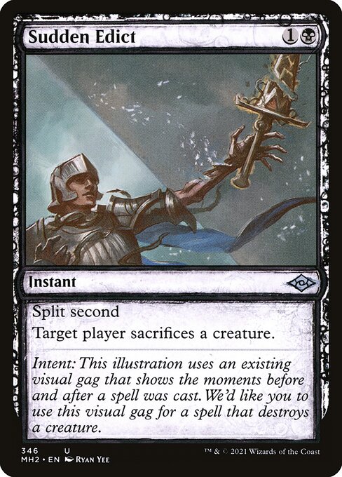 Sudden Edict (346) - SHOWCASE - Modern Horizons 2 - Game On