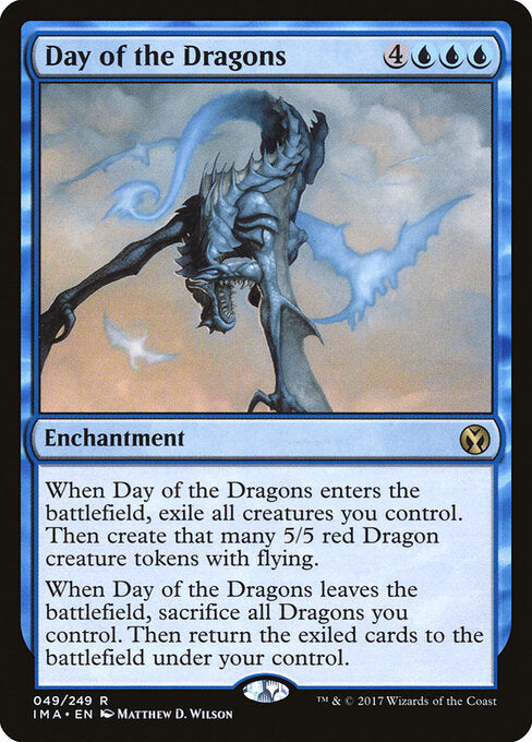 Day of the Dragons (49) (Foil) - Iconic Masters - Game On