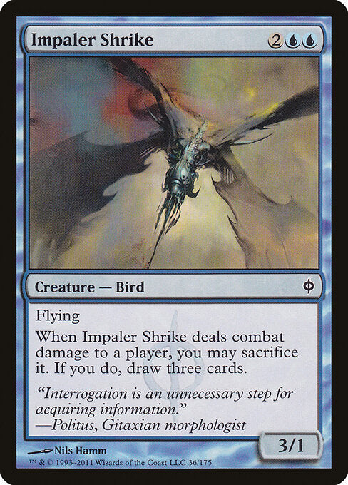 Impaler Shrike (36) (Foil) - New Phyrexia - Game On