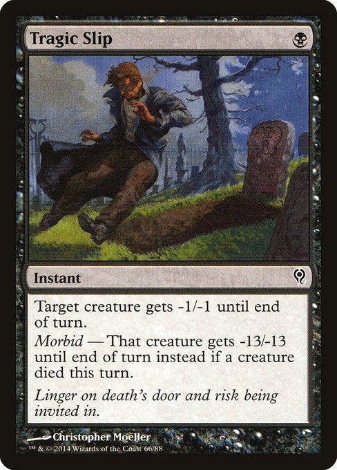 Tragic Slip (66) - Duel Decks: Jace vs. Vraska - Game On